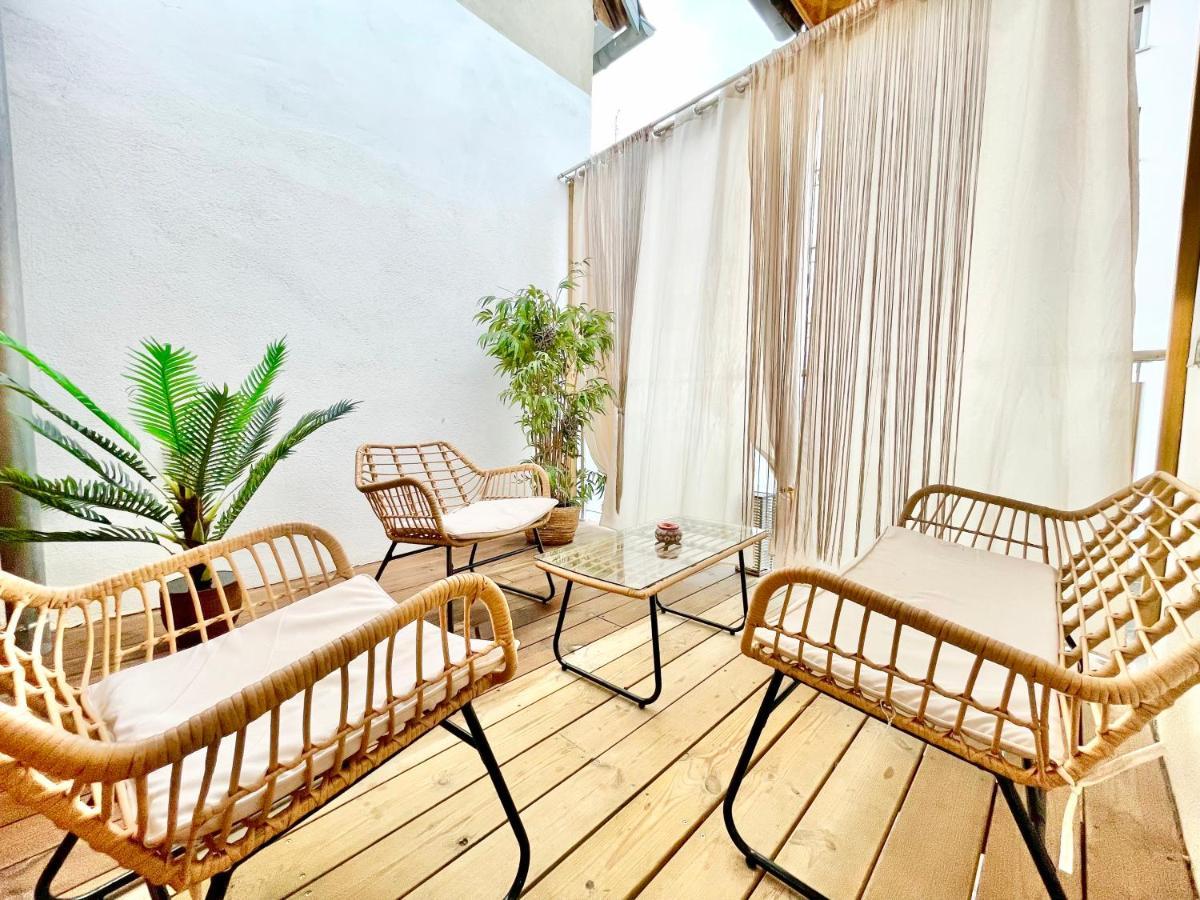 קולמר Le Rosacker - Proche Centre Ville Et Gare - Terrasse - Parking Gratuit 2 Places - 2 Chambres - 2 Salles De Bain - Netflix מראה חיצוני תמונה