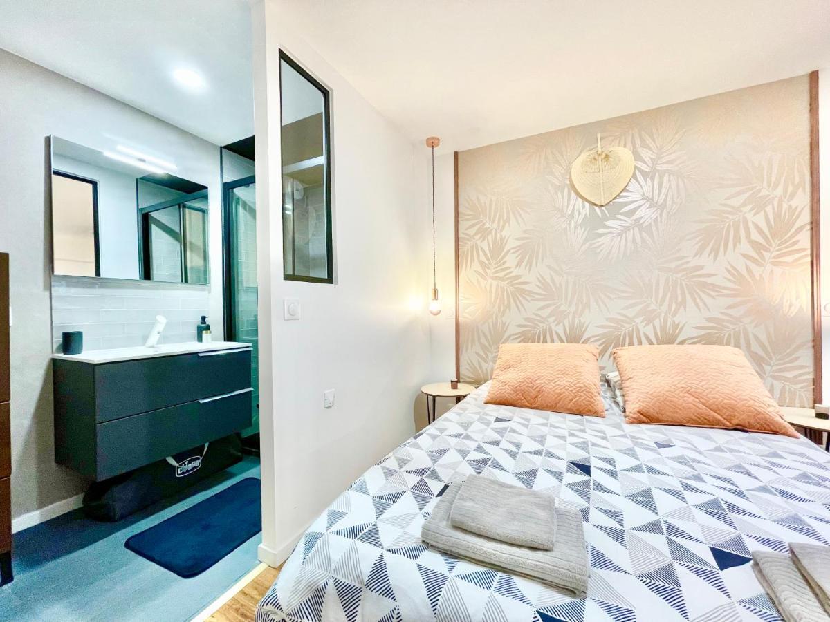 קולמר Le Rosacker - Proche Centre Ville Et Gare - Terrasse - Parking Gratuit 2 Places - 2 Chambres - 2 Salles De Bain - Netflix מראה חיצוני תמונה